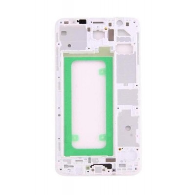 Lcd Frame Middle Chassis For Samsung Galaxy On7 2016 White By - Maxbhi Com