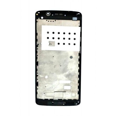 Lcd Frame Middle Chassis For Zte Axon 7 Silver By - Maxbhi Com