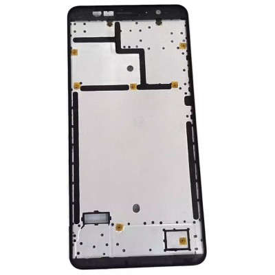 Lcd Frame Middle Chassis For Alcatel 3c Black By - Maxbhi Com