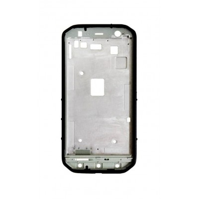 Lcd Frame Middle Chassis For Cat S31 Black By - Maxbhi Com