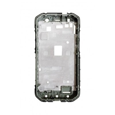 Lcd Frame Middle Chassis For Cat S31 Black By - Maxbhi Com