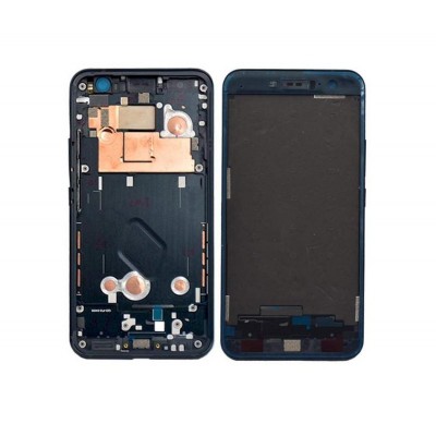 Lcd Frame Middle Chassis For Htc U11 Eyes Black By - Maxbhi Com