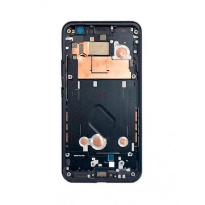 Lcd Frame Middle Chassis For Htc U11 Eyes Black By - Maxbhi Com