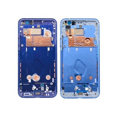 Lcd Frame Middle Chassis For Htc U11 Eyes Blue By - Maxbhi Com