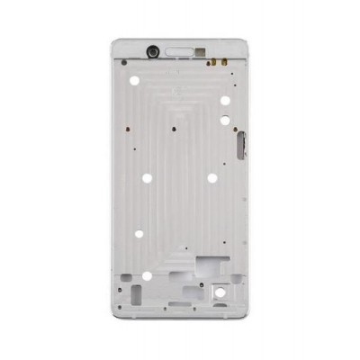 Lcd Frame Middle Chassis For Nokia 7 White By - Maxbhi Com