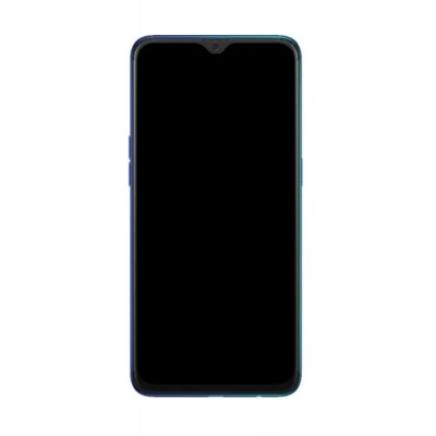 Lcd Frame Middle Chassis For Oppo Reno A Blue By - Maxbhi Com