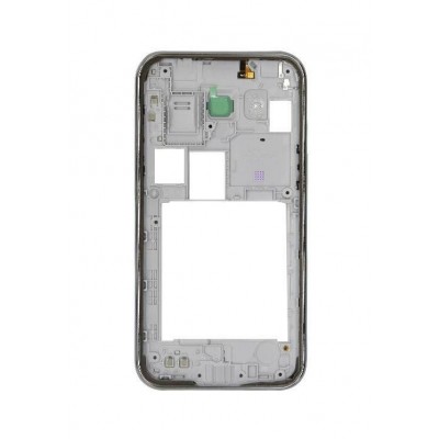 Lcd Frame Middle Chassis For Samsung Galaxy J2 2017 Black By - Maxbhi Com
