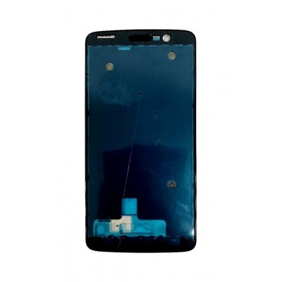 Lcd Frame Middle Chassis For Zte Max Xl Black By - Maxbhi Com