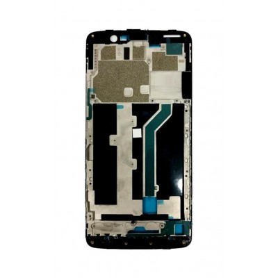 Lcd Frame Middle Chassis For Zte Max Xl White By - Maxbhi Com