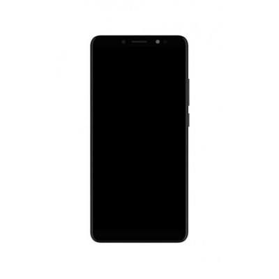 Lcd Frame Middle Chassis For Haier Hurricane Black By - Maxbhi Com