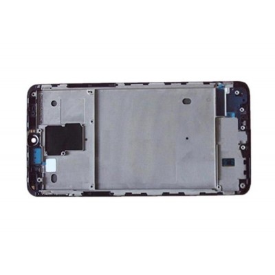 Lcd Frame Middle Chassis For Meizu 15 Plus Black By - Maxbhi Com