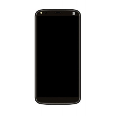 Lcd Frame Middle Chassis For Blu G5 Black By - Maxbhi Com