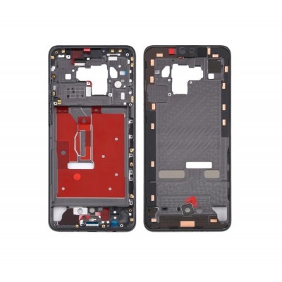 Lcd Frame Middle Chassis For Huawei Mate 30 5g Black By - Maxbhi Com