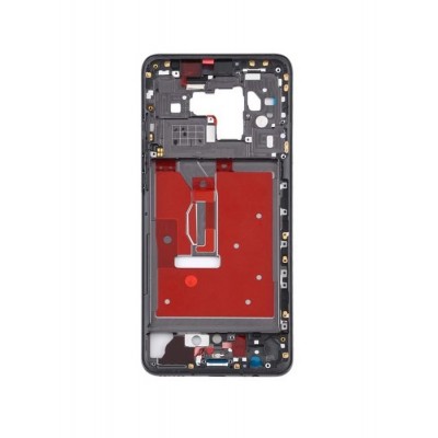 Lcd Frame Middle Chassis For Huawei Mate 30 5g Black By - Maxbhi Com