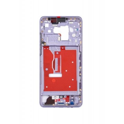 Lcd Frame Middle Chassis For Huawei Mate 30 5g Purple By - Maxbhi Com