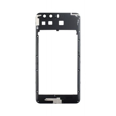 Lcd Frame Middle Chassis For Blackview P6000 Black By - Maxbhi Com