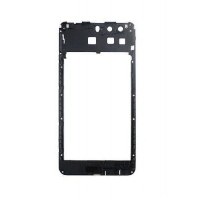 Lcd Frame Middle Chassis For Blackview P6000 Black By - Maxbhi Com