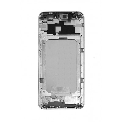 Lcd Frame Middle Chassis For Blackview S6 Silver By - Maxbhi Com