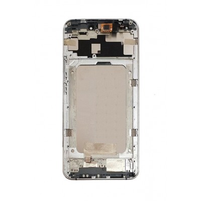 Lcd Frame Middle Chassis For Blackview S6 White By - Maxbhi Com