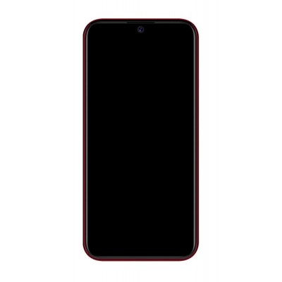 Lcd Frame Middle Chassis For Lava Z71 Red By - Maxbhi Com