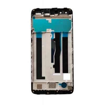 Lcd Frame Middle Chassis For Zte Blade A3 Black By - Maxbhi Com
