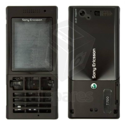 Full Body Housing for Sony Ericsson T700 - Black