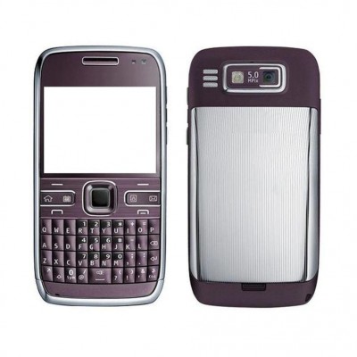 Full Body Housing For Nokia E72 Purple - Maxbhi Com