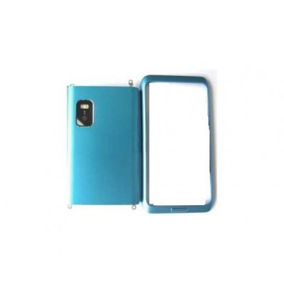 Full Body Housing For Nokia E7 Blue - Maxbhi Com