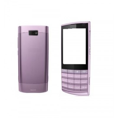Full Body Housing For Nokia X302 Touch And Type Lilac - Maxbhi Com