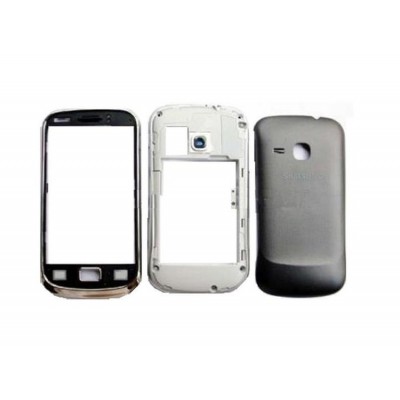 Full Body Housing For Samsung Galaxy Mini 2 S6500 Black - Maxbhi Com