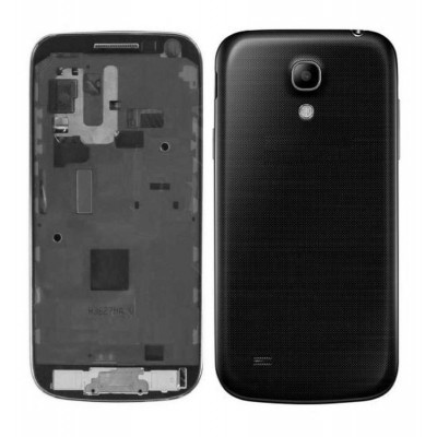Full Body Housing For Samsung I9192 Galaxy S4 Mini With Dual Sim Black - Maxbhi.com