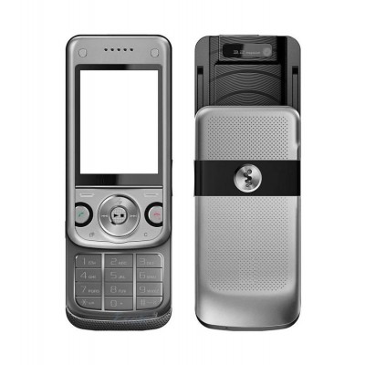 Full Body Housing For Sony Ericsson W760 Silver - Maxbhi Com