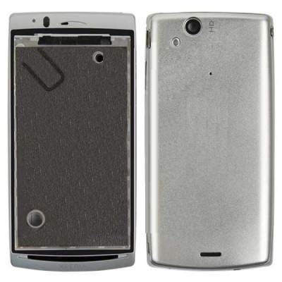 Full Body Housing For Sony Ericsson Xperia Arc S Silver - Maxbhi Com