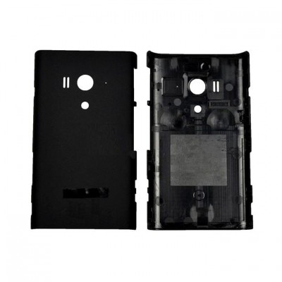Full Body Housing For Sony Xperia Acro S Lt26w Black - Maxbhi Com
