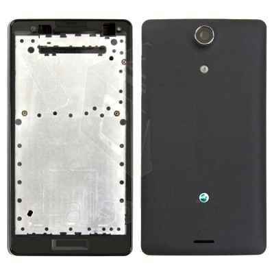 Full Body Housing For Sony Xperia Lt29i Hayabusa Black - Maxbhi Com