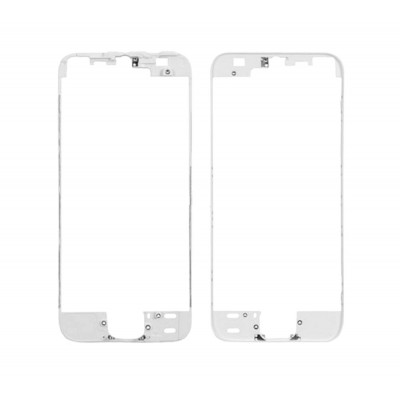 Lcd Frame Middle Chassis For Apple Iphone 5s White By - Maxbhi Com