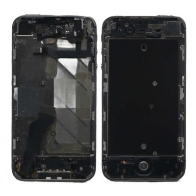 Middle Frame For Apple iPhone 4s - Silver