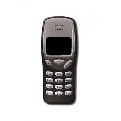 Lcd Frame Middle Chassis For Nokia 3210 Black By - Maxbhi Com