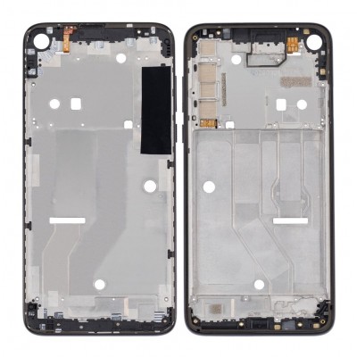 Lcd Frame Middle Chassis For Motorola Moto G8 Power White By - Maxbhi Com