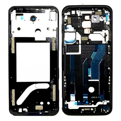 Lcd Frame Middle Chassis For Nubia Red Magic 5g White By - Maxbhi Com