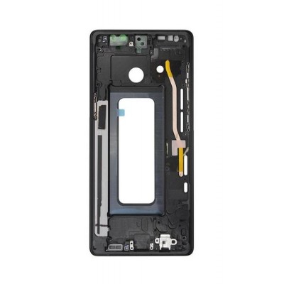 Lcd Frame Middle Chassis For Samsung Galaxy Note 8 128gb Black By - Maxbhi Com