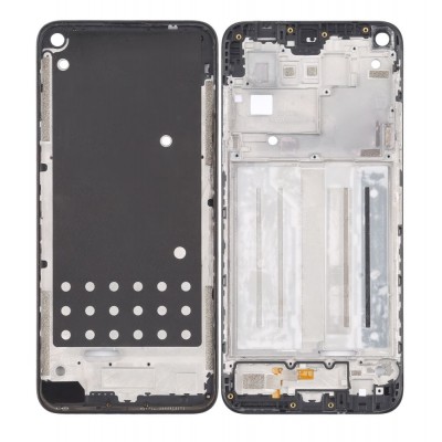 Lcd Frame Middle Chassis For Lg K61 Black By - Maxbhi Com