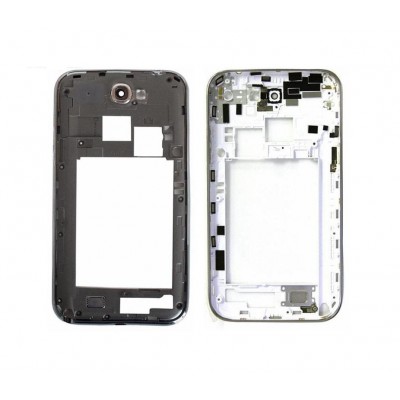 Lcd Frame Middle Chassis For Samsung Galaxy Note Ii N7102 Black By - Maxbhi Com