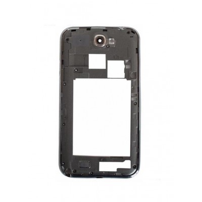 Lcd Frame Middle Chassis For Samsung Galaxy Note Ii N7102 Black By - Maxbhi Com