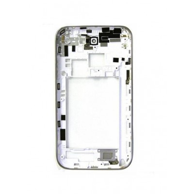 Lcd Frame Middle Chassis For Samsung Galaxy Note Ii N7102 Black By - Maxbhi Com