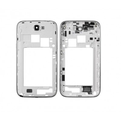 Lcd Frame Middle Chassis For Samsung Galaxy Note Ii N7102 Blue By - Maxbhi Com