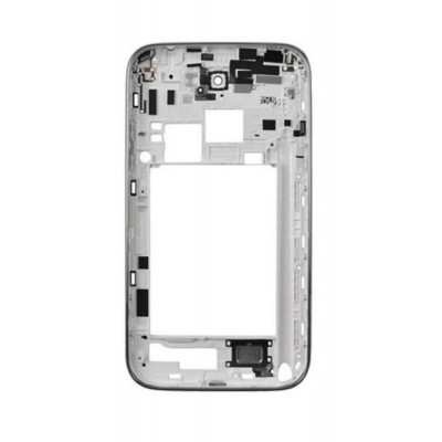 Lcd Frame Middle Chassis For Samsung Galaxy Note Ii N7102 White By - Maxbhi Com