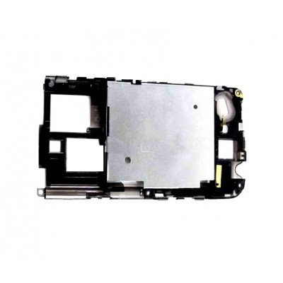 Lcd Frame Middle Chassis For Htc Desire A8181 Black By - Maxbhi Com