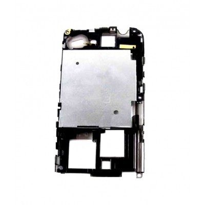 Lcd Frame Middle Chassis For Htc Desire A8181 White By - Maxbhi Com