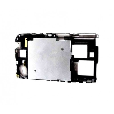 Lcd Frame Middle Chassis For Htc Desire Silver By - Maxbhi Com